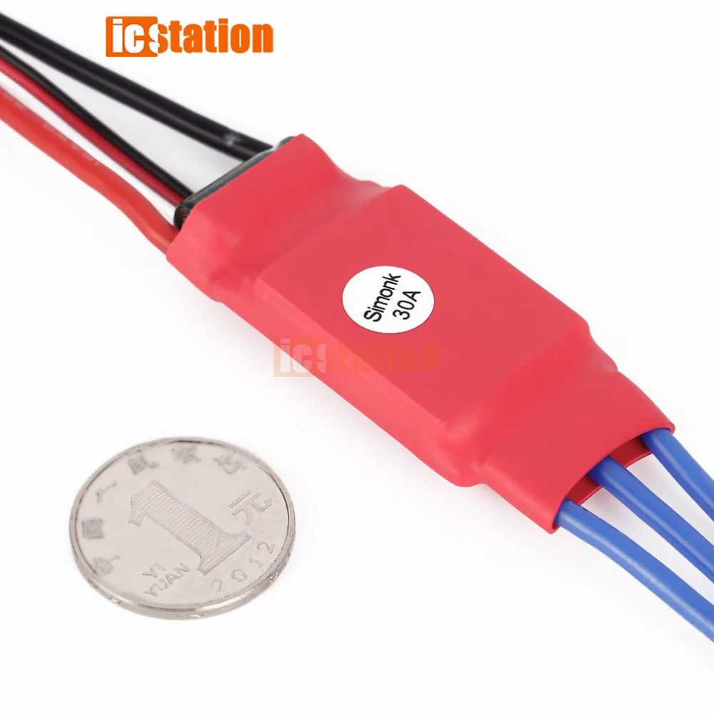 

30A 30AMP SimonK прошивка бесщеточный ESC w/ 3A 5V BEC для RC Quad Multi Copter качество Новинка