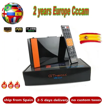 

V8 Nova decoder with 2 Year Cline for Europe Freesat GTMedia upgrade V8 Super Full HD DVB-S2 Satellite TV Receiver Built-in wifi
