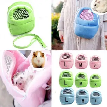 

Rat Pocket Pet Travel Bag Short Plush 3 Color Hedgehog Carrier Chinchilla Small Cute Hamster Shoulder Bag Ferret Storage Puppy
