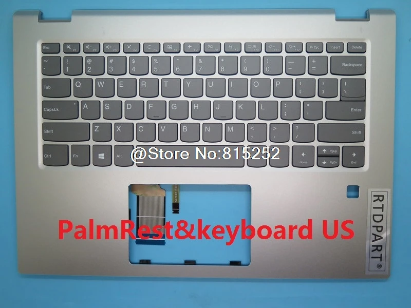 Подставка для рук и клавиатура ноутбука Lenovo YOGA 520-14IKB 520-14 дюймов английская