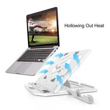 

Adjustable Foldable Laptop Stand Desktop Notebook Holder Laptop Stand Laptop Stand Bracket For Macbook Pro Air iPad Pro DELL HP