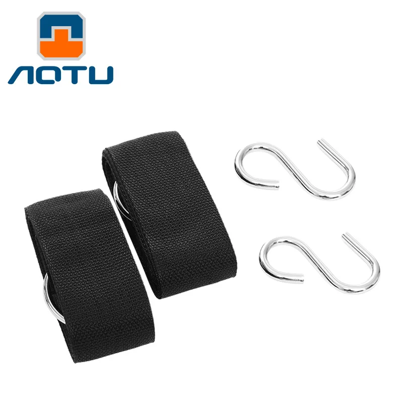 

Bump Outdoor Hammock Tying Hammock Only Ultra-Coarse Bandage Cloth Nylon Tying with Hook 2 PCs AT6749