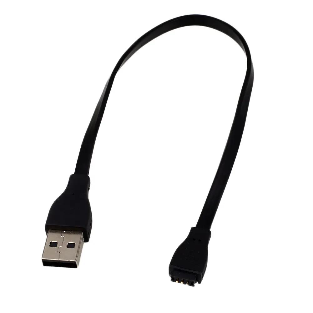 Зарядное устройство кабель сила/зарядка браслет USB кабель черный Универсальный Fitbit зарядное устройство умный Браслет напульсники наручные часы
