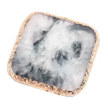 Относится к принцессы Маникюр квадратная палитра Маникюр смолы агат ломтики цветной рисунок цвет кончик ногтя дисплей доска инструмент четыре C