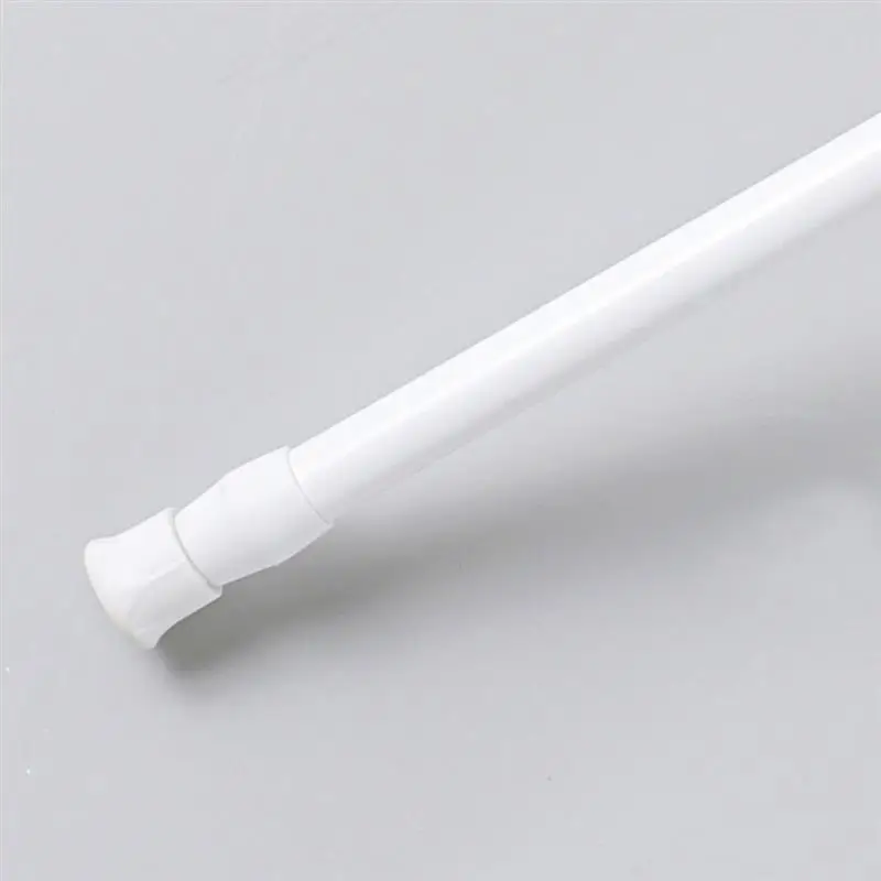 Multi Purpose Spring Loaded Extendable Sticks Telescopic Net Voile Tension Curtain Rail Pole Net Rods Curtain Telescopic Pole curtain rod