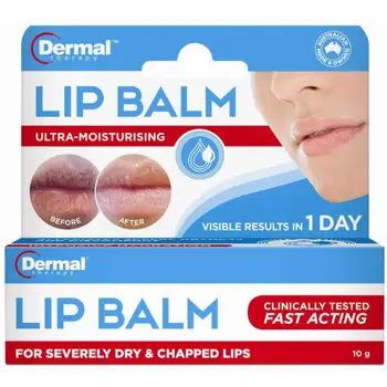 

Dermal Therapy Lip Balm Anti-Cracking Highly Nourishing Moisturizing 10g
