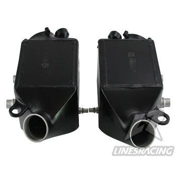 

Twin Charge-Air-Cooler Set fit for BMW M5 (F10) & M6 (F06/12/13) Black/silver