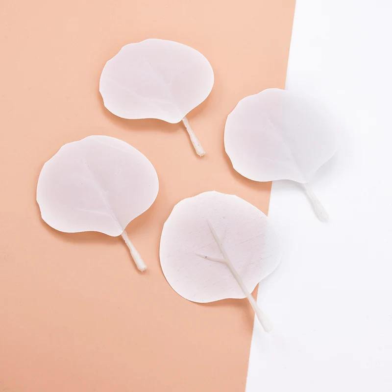 30pcs Silk leaf artificial plants scrapbooking home decor wedding bridal accessories clearance christmas Leaves diy gifts box - Цвет: 1