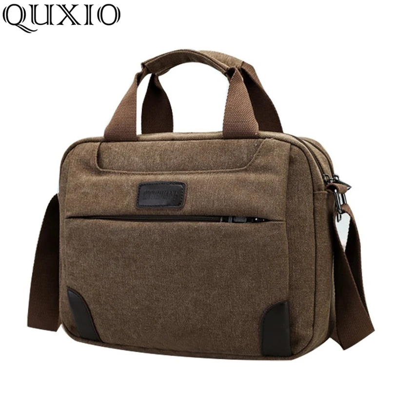 

2019 New Small Vintage Men's Canvas Shoulder Messenger Bag Casual Handbag Men's Fashion Pack Multifunction Bag JT009Z