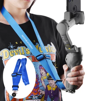 

Nylon Lanyard Neck Strap Rope for DJI OM 4 Osmo Mobile 2 3 Zhiyun Smooth 4 Feiyu Vlog Pocket Vimble Moza Mini-s