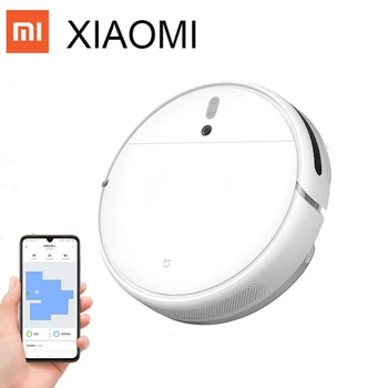 

XIAOMI MIJIA Mi Robot Vacuum Cleaner 1C Mop Sweep Home Auto Dust Sterilize 2500PA cyclone Suction Smart WIFI APP Remote Control