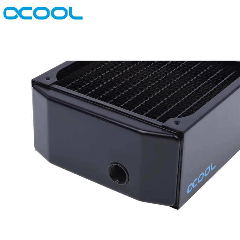 Alphacool UT60 медь 120 мм, 240 мм, 360 мм, 480 мм, 60 мм толстый радиатор водяного охлаждения компьютера cooler master для 12 см вентилятора