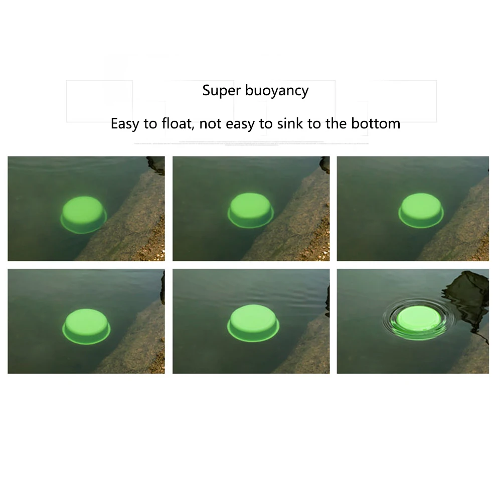 

3pcs Storage Portable Practical Outdoor ABS Tool Bait Basin Pot Accessories Durable Pressure Resistant Fishing Non Stick