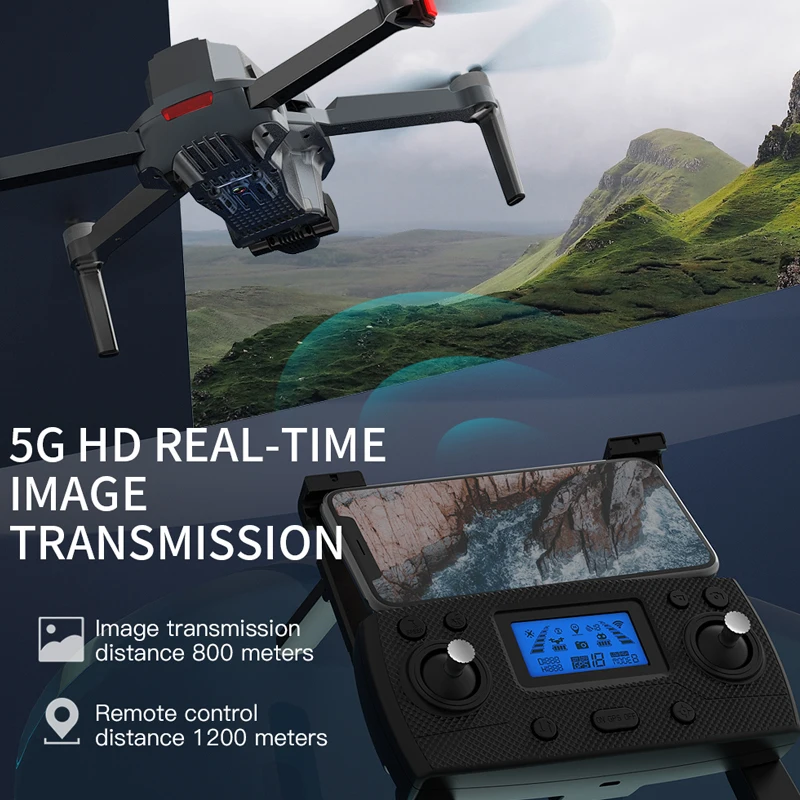 - ZLL SG907 MAX GPS Drone 4K Camera 5G FPV WiFi With 3Axis Gimbal ESC 25 Minutes Flight Brushless RC Quadcopter Profesional Dron