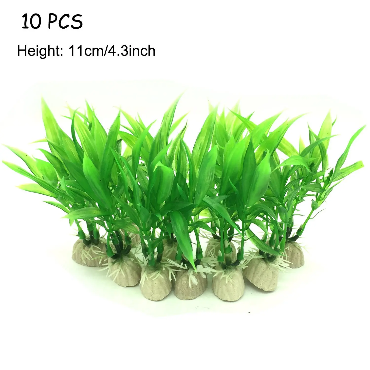 Аквариум Ландшафтный модель водные растения, искусственные растения для декора аквариума Пластик Water Plant 16-водные растения