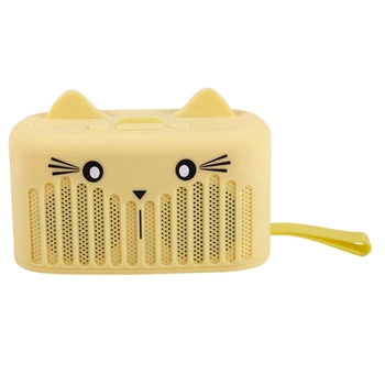 

Mini Cartoon Phone Holder Wireless Card Speaker Portable Subwoofer Mini Bluetooth Speaker