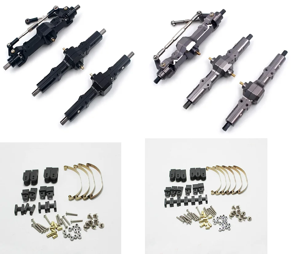 Essieu Avant Pour Voiture RC Crawler 1:16 WPL - Compatible B14, B16, B24, C14, C24, B36