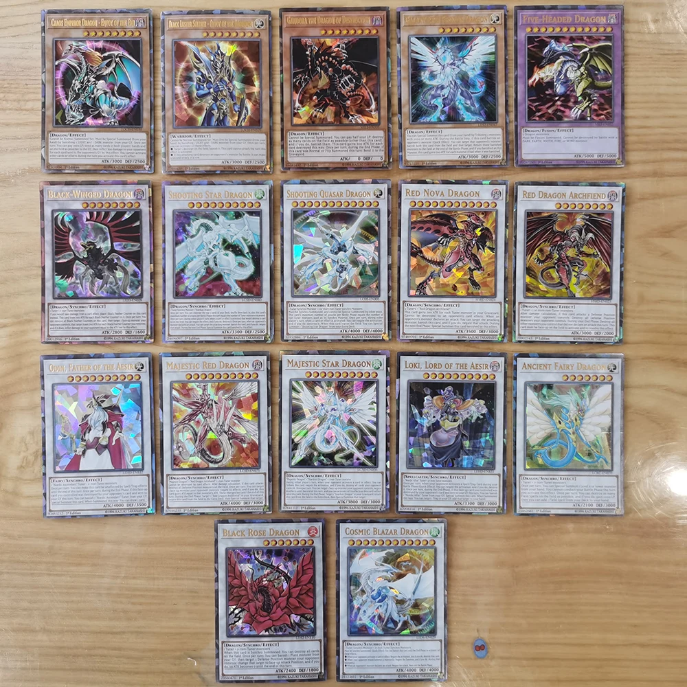 Yugioh-ブリキの箱が付いたカード,72枚のカード,英語版,ホログラフィック,ゴールドレター,デュエルリンク,ゲームカード,青い目,exodia