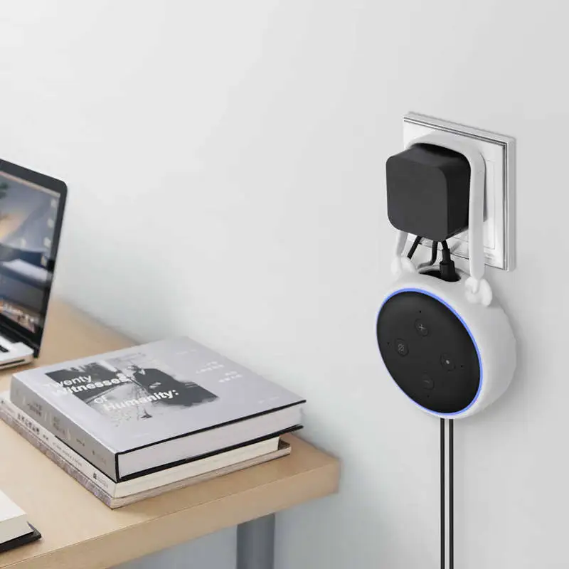 Настенный держатель-вешалка для Amazon Alexa Echo Dot 3Nd поколения, компактный кронштейн, аксессуары