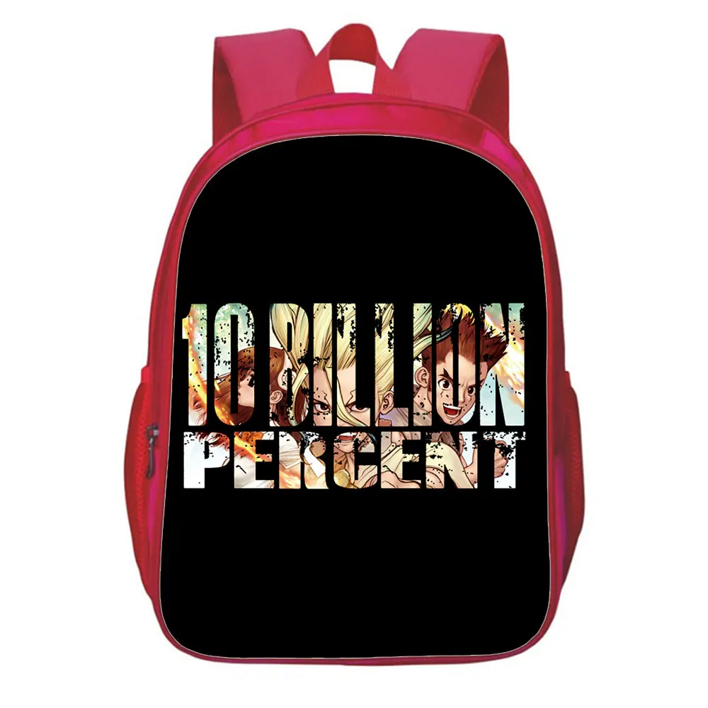 13 Inches Casual Bag DR.Stone Backpack Girls Toddler Cartoon Knapsack Baby Children Toddler Rucksack Mochila Girl gift