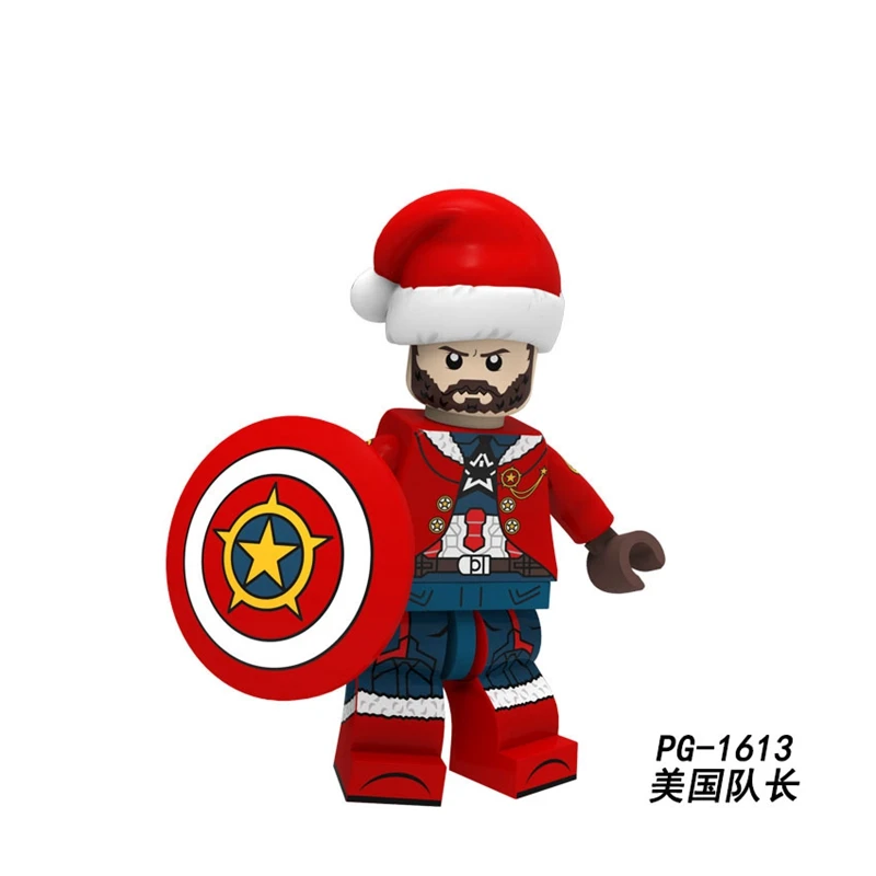 Звездные войны рождественские фигурки йода Дарт Вейдер люк Хан Solo Obiwan строительные блоки игрушки подарки Marvel Супер Герои фигурка