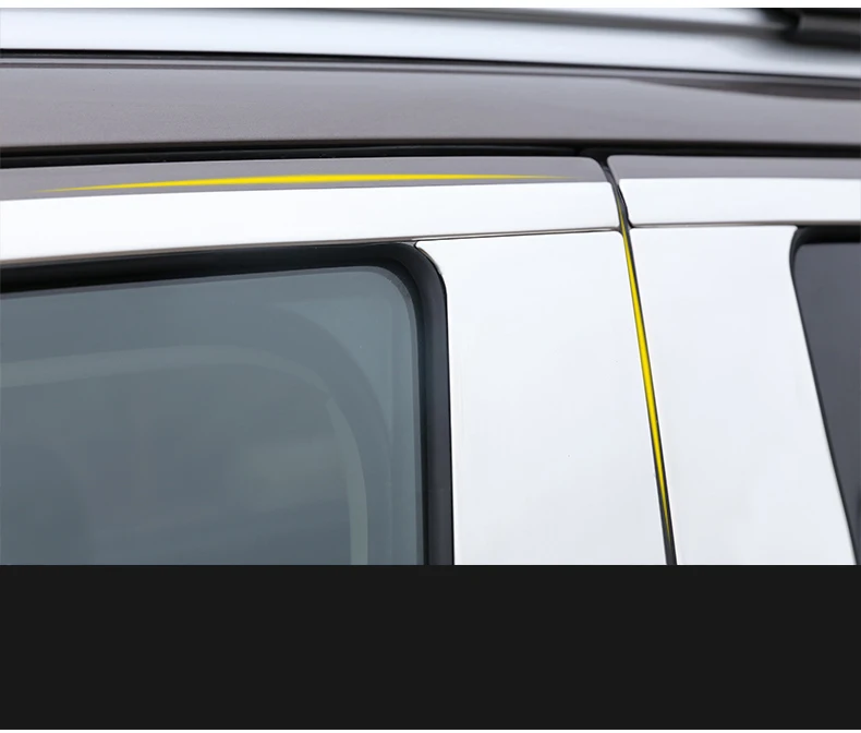 Lsrtw2017 окна автомобиля пост планки для Mitsubishi Outlander 2013 интерьерные аксессуары хром