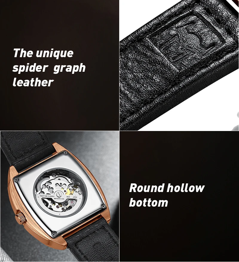 2022 GUANQIN Luxury Fashion Sapphire Mechanical Automatic Watch Men's Watch Stainless Steel Hollow Tourbillon Men's Accessories