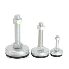 

4PCS Furniture Support Legs Adjustable Leveling Cabinet Feet Non-skid Base Foot Cups Fixed Rubber Foot Furniture Hardware Parts