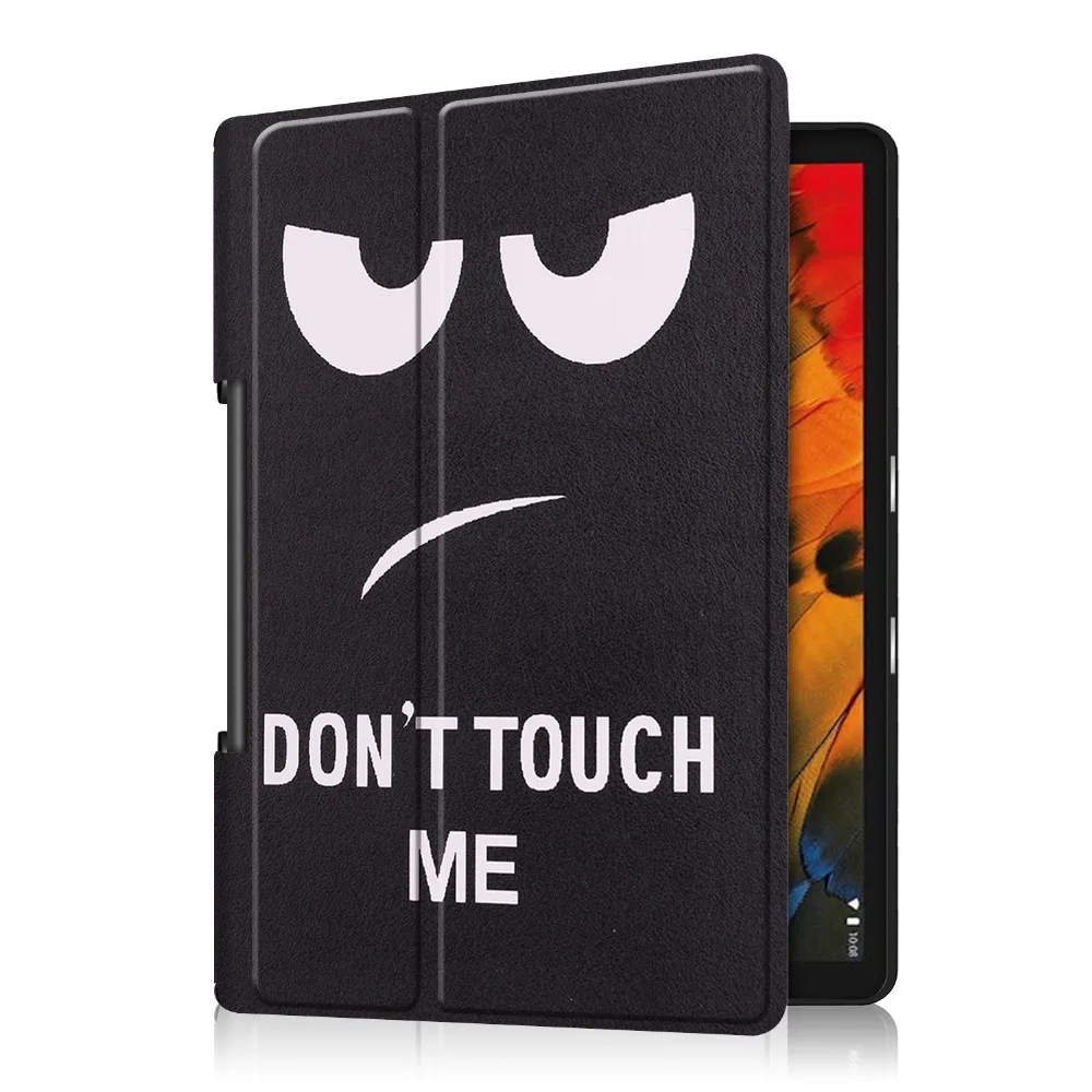 Для lenovo Yoga Smart Tab 5 10,1 YT-X705 чехол из искусственной кожи тонкий легкий складной чехол для lenovo Yoga Smart Tab5 10,1 чехол