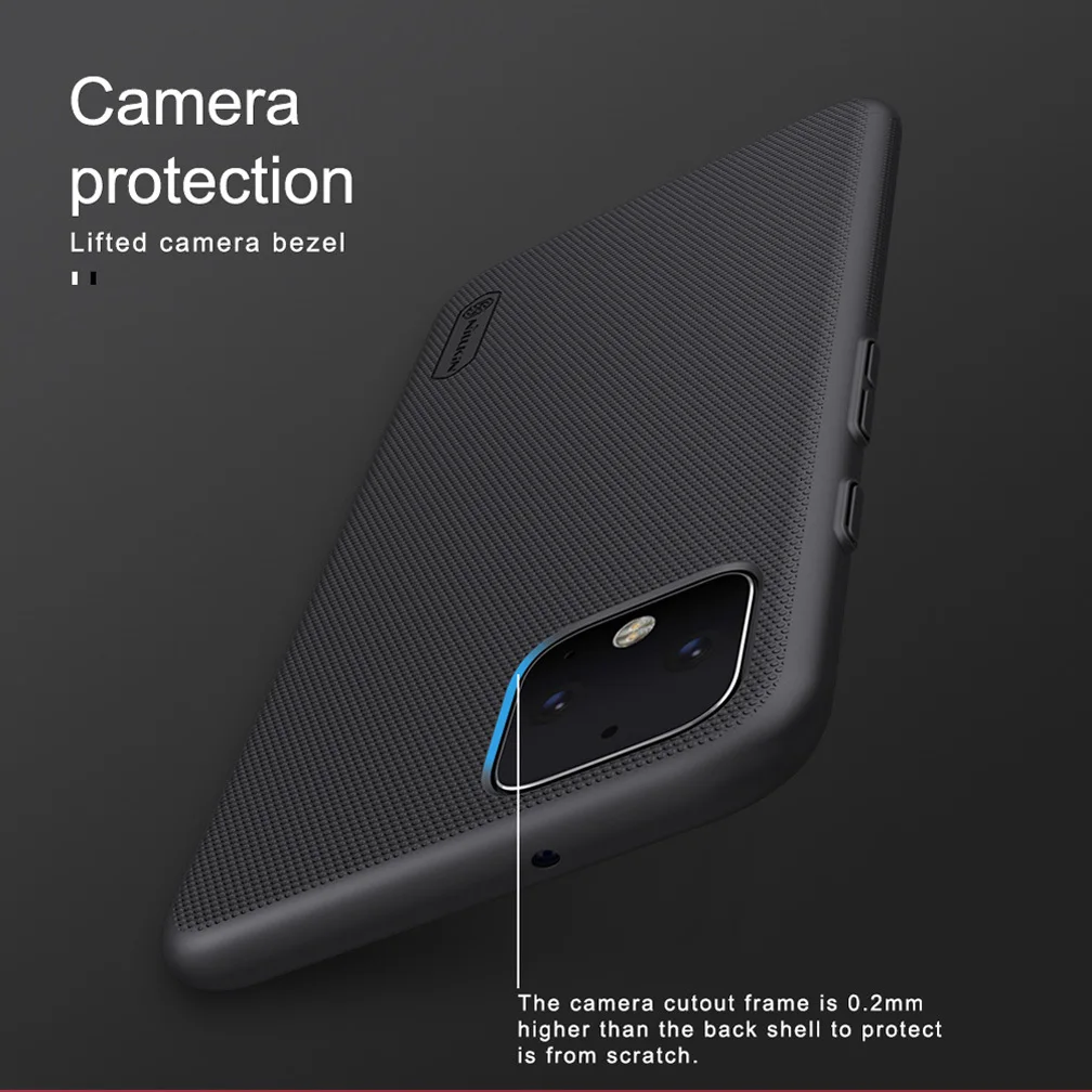 Чехол Nillkin для Google Pixel 4, чехол, Супер Матовый экран, Жесткий ПК, защитная задняя панель для телефона, чехол для Google Pixel 4 XL