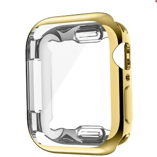 40 мм 44 мм ТПУ защитный чехол для Apple Watch 5 4 3 2 1 38 мм 42 мм ультра-тонкий цветной прозрачный чехол s Аксессуары для часов - Цвет: 5