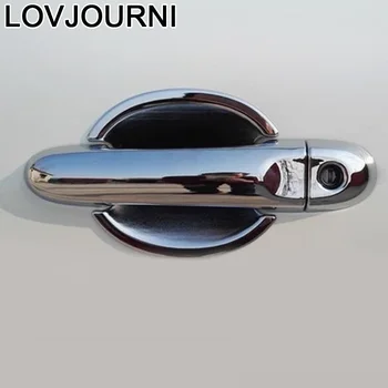 

Car Window Handle Door Exterior Modified Chromium Auto Accessory Decoration Sticker Strip 09 10 11 12 13 14 FOR Honda Odyssey
