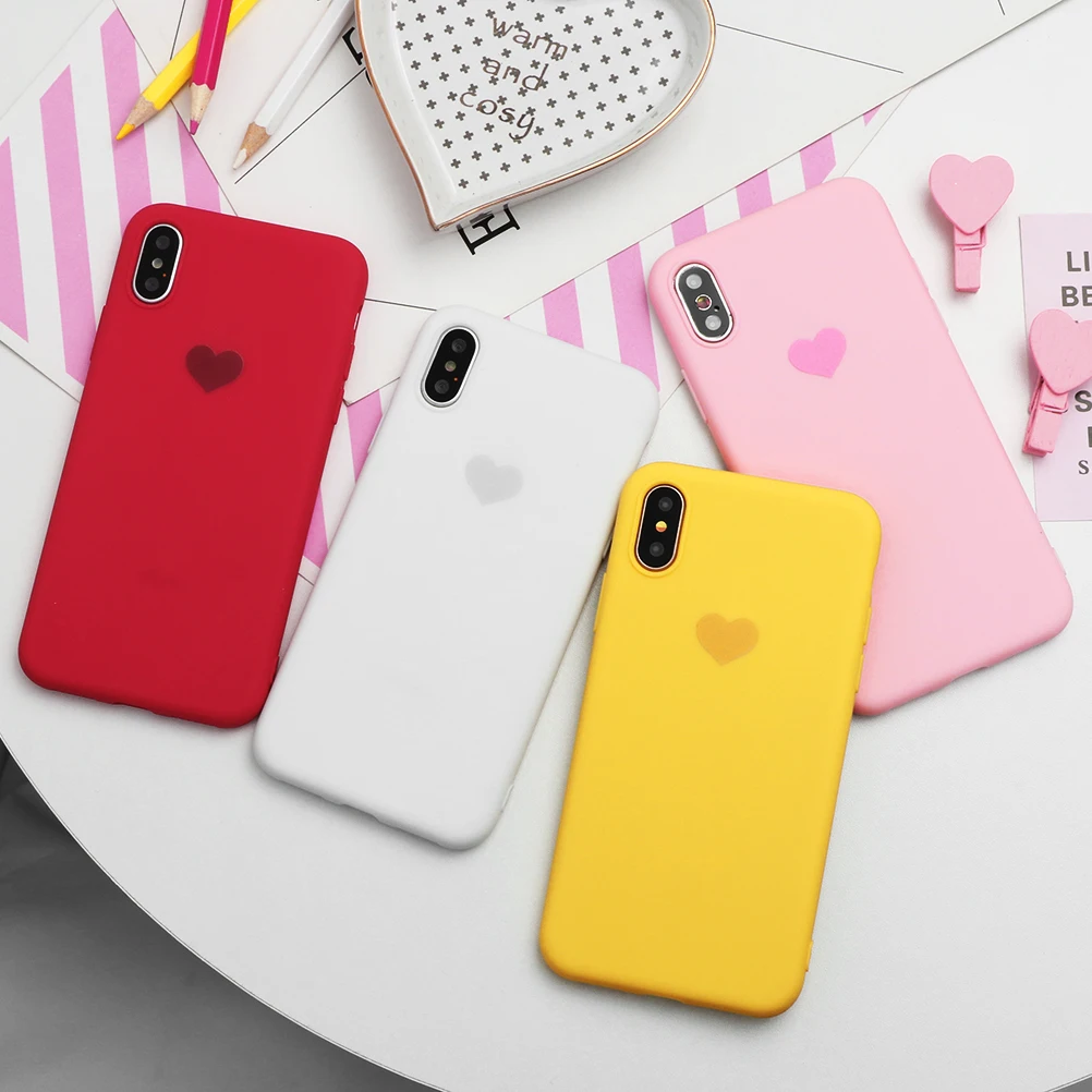 Силиконовый чехол для телефона мягкий из ТПУ iPhone 7 8 6 6S Plus XR X XS Max 5 5S SE 11 Pro задняя