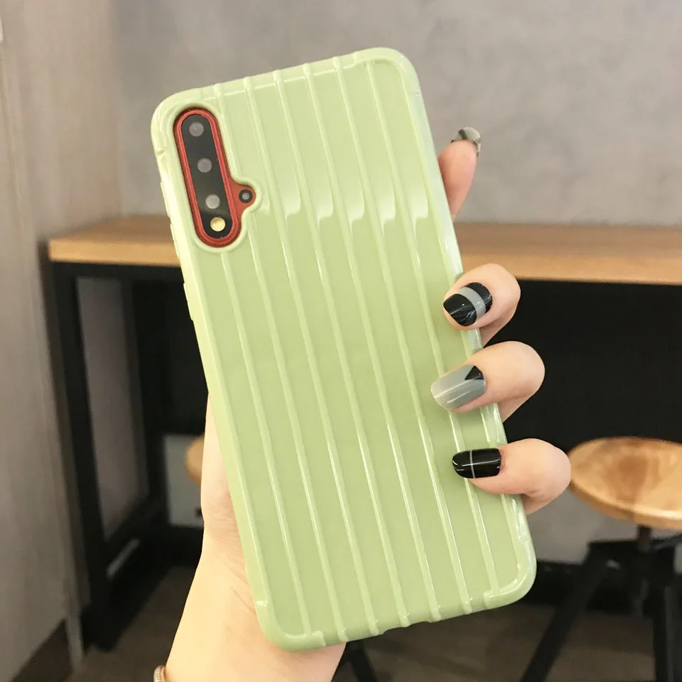 Яркий глянцевый защитный чехол из ТПУ для huawei P30 Pro P20 mate 30 20 Lite Nova 3 4 5 5i Honor 20i 10 9 8