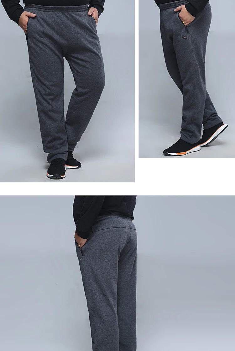 new plus size 8XL 7XL Winter Pants man Warm Casual Pants Fleece Spring Autumn Winter Cotton Pants Fashion Trousers