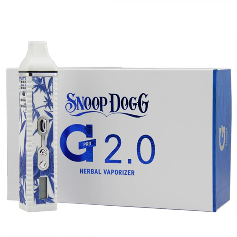 Испаритель для сухих трав snoop dogg G 2 0 батарея 2200 мАч ЖК-экран электронные сигареты