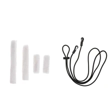 4 шт флисовая лошадь Noseband крышка w/300 см шеи носилки конные принадлежности