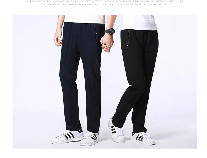 Hot Sales Hot Selling High Quality Four Sides Elasticity Athletic Pants Couples Casual Trousers Thin Versatile Can Be OEM Print