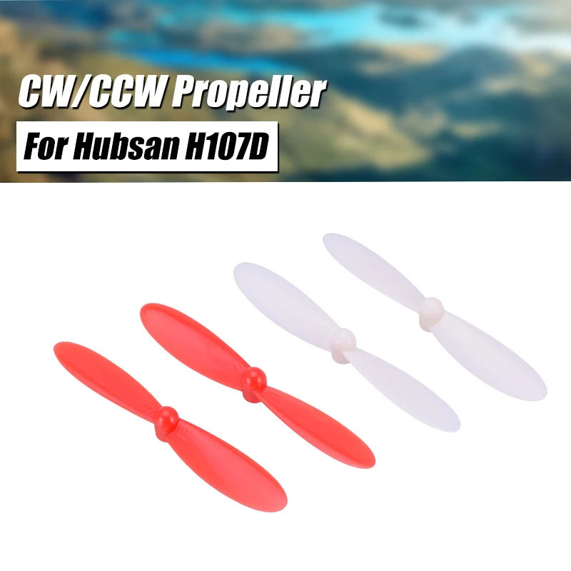 Пропеллеры CW/CCW Запасное лезвие главный Пропеллер для Hubsan H107D RC Квадрокоптер 55 мм