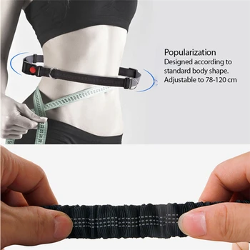 

1 pc Dogs Leash Dog Harness Collar Adjustable Padded Waist Belt Rope Running Elasticity Hand Freely Pet Product Jogging Lead