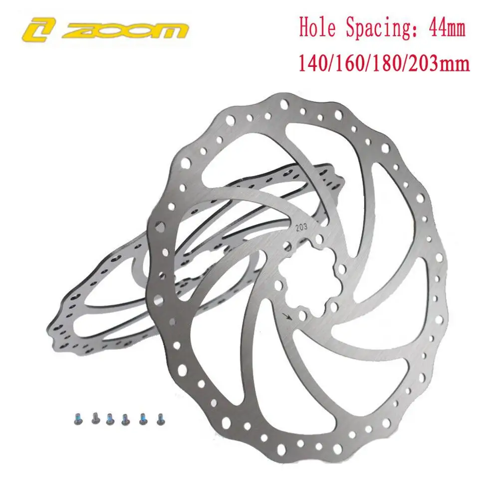 

ZOOM 140mm 160mm 180mm 203mm Disc Bicycle Disc Brake Rotor Bicycle Hydraulic Disc MTB Road mountain bike Electric scooter rotors