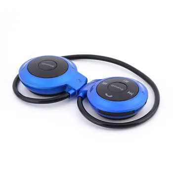 

MINI503 Ear Hook Mini Sports Wireless Bluetooth Headset Hi-fi Handsfree Stereo Earphone Headphone TF Card for MP3 Player USB