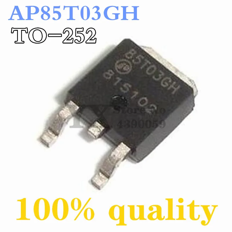 10 piezas AP85T03GH TO 252 30V 85A 85T03GH TO252 85T03H AP85T03G ...