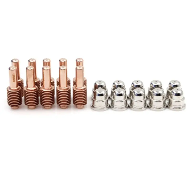 

10 Nozzle Plasma Electrode Shield Consumables Fine Welding 120926 Accessories