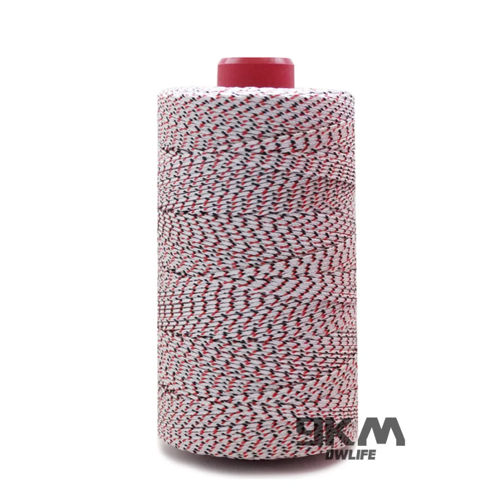 Braided Dacron Fishing Line Outdoor Kite Line 500-1000ft Multi-Functional Camping Flag Tying Band Fishing Applications 50-500Lbs