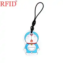 UID S50 1K 13,56 Mhz сменный RFID IC копия перезаписываемый брелок для ключей жетон Пряжка бирка водонепроницаемый брелок бирки карта контроля доступа 1 шт