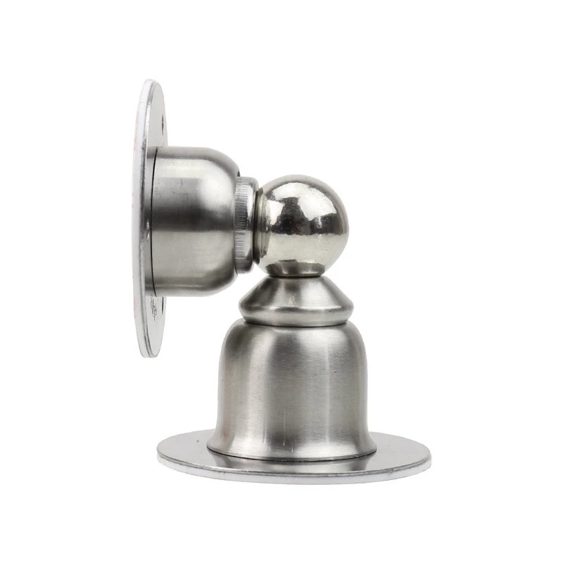 

Stainless Steel Magnetic Door Stop Door Catch Door Holder Doorstop Silver