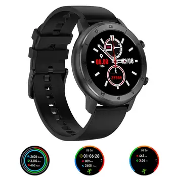

Women Watch with Black Band DT89 Touch Multi Screen Controller Bluetooth Notification Activity Tracker Women Ekg Bracelet IP67