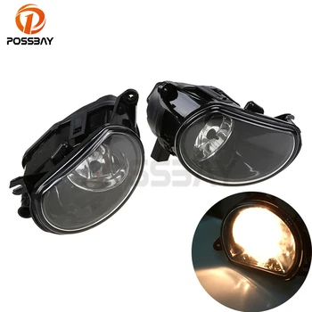 

POSSBAY High Quality Auto Car Front Fog Light Driving Lamps With Bulb For Audi Q7 Typ 4L 2007 2008 2009