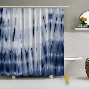 

Abstract Tie Dyed Fabric Background Photo Various Shower Curtain for Guest Suite,79''L x 72''W